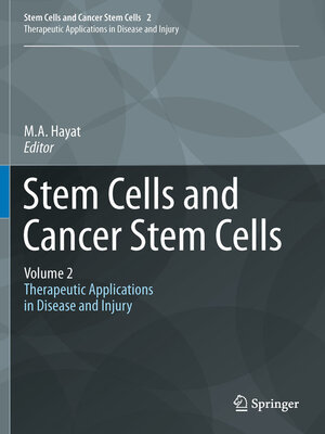 cover image of Stem Cells and Cancer Stem Cells, Volume 2